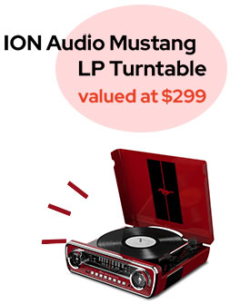 ION Audio Mustang LP Turntable